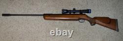 177 Beeman R1 Sport Air Gun Rifle West Germany 66R 2-7X32 Blue Ribbon Scope R 1