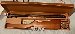 1940's BENJAMIN 317 AIR RIFLE Brown Box/Black Nickel Finish RARE FIND / EXC COND