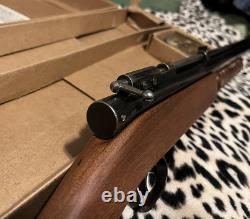 1940's BENJAMIN 317 AIR RIFLE Brown Box/Black Nickel Finish RARE FIND / EXC COND