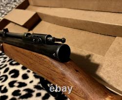 1940's BENJAMIN 317 AIR RIFLE Brown Box/Black Nickel Finish RARE FIND / EXC COND