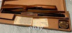 1940's BENJAMIN 317 AIR RIFLE Brown Box/Black Nickel Finish RARE FIND / EXC COND