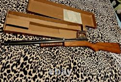 1940's BENJAMIN 317 AIR RIFLE Brown Box/Black Nickel Finish RARE FIND / EXC COND