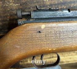1952 1954 CROSMAN MODEL 120 PUMP. 22 CAL. PELLET GUN AIR RIFLE Hard to Find