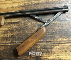 1952 1954 CROSMAN MODEL 120 PUMP. 22 CAL. PELLET GUN AIR RIFLE Hard to Find