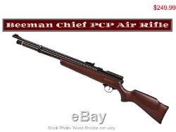 22 Beeman Chief Hardwood PCP Air Rifle, German Engineered Sku1322