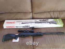 22 air rifle GAMO 1020fps Whisper Fusion Mach 1 with extras