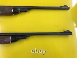 (2) Vintage Crosman 66 PowerMaster Repeating. 177 cal. Pellet BB Air Rifle