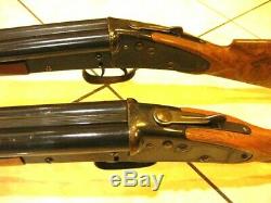2 Vintage Daisy Model 21 BB Air Gun Double Barrel Rifle Pump Up Shotgun Pellet