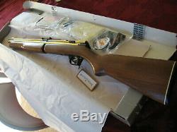 50th Anniversary SHERIDAN GOLD STREAK RIFLE 5mm C9A. 20 cal. RARE Polished Brass