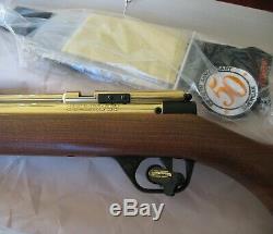 50th Anniversary SHERIDAN GOLD STREAK RIFLE 5mm C9A. 20 cal. RARE Polished Brass