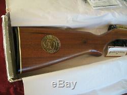 50th Anniversary SHERIDAN GOLD STREAK RIFLE 5mm C9A. 20 cal. RARE Polished Brass