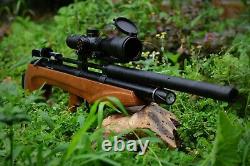 AEA Challenger Bullpup Air Rifle 25Cal In Stock With Scope Installed