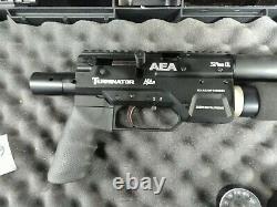 AEA Precision Terminator. 357 Semi Auto PCP Air Rifle 2 mags Plus Silencer