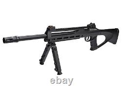 ASG TAC 4.5mm Co2 Powered Pellet/Steel BB Airgun Sniper Rifle with Bipod BLACK