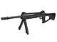 Asg Tac 4.5mm Co2 Powered Pellet/steel Bb Airgun Sniper Rifle With Bipod Black