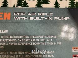 ASPEN Seneca Air Venturi PCP Air Rifle with Built-In Pump Slightly Used in Box