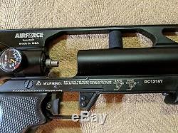 AirForce Airguns Condor Air Rifle. 22 Caliber Case Air Tank Bipod PCP R0401