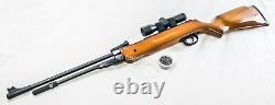 Air Pellet Gun Rifle 650-600 FPS B3 High Quality Wood Double Barrel Gun Safety