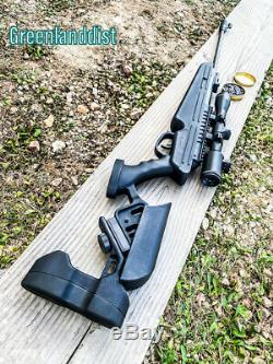Air Pellet Rifle Gun. 177 Caliber 1000+ FPS Safety 4x32 Scope 200 Pellets Packag