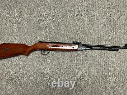 Air Rifle. 177 Cal Pellet Rifle Wooden Stock Underlever Not Crosman Spring Rifle