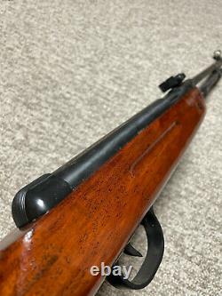 Air Rifle. 177 Cal Pellet Rifle Wooden Stock Underlever Not Crosman Spring Rifle