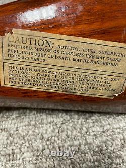 Air Rifle. 177 Cal Pellet Rifle Wooden Stock Underlever Not Crosman Spring Rifle