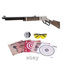 Air Rifle Lever Action. 177 Caliber 600-800 FPS Silver Kit Pump Powered Barra