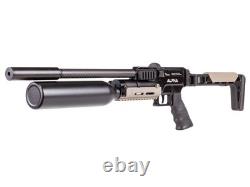 Air Venturi Alpha Air Rifle, Compact Aluminum Bottle. 22 Cal, PCP, Sidelever