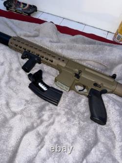 Air pellet rifle. 177 caliber semiautomatic