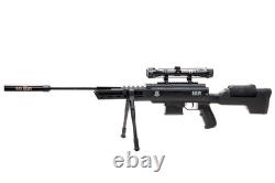Airgun Sniper Rifle S. 22 Pellet Gun with Scope, Break Barrel Air Rifle, High