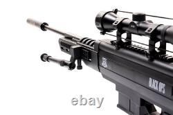 Airgun Sniper Rifle S. 22 Pellet Gun with Scope, Break Barrel Air Rifle, High