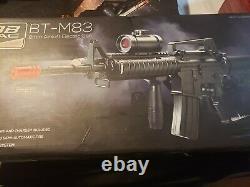 BB TAC- M83 LPEG FULL/AUTO 250 FPS 6mm AIRSOFT- ELECTRIC GUN, CHARGER INCLUDED