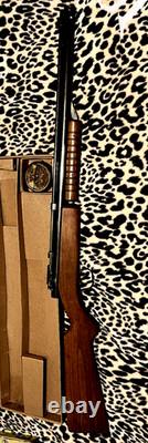 BENJAMIN 317 AIR RIFLE very collectible BROWN BOX no serial # SHINY BLACK FINISH