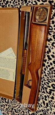 BENJAMIN 317 AIR RIFLE very collectible BROWN BOX no serial # SHINY BLACK FINISH