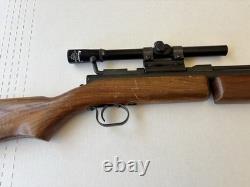 BENJAMIN FRANKLIN Model 347.177 Cal Pump Pellet Rifle WORKING USA Glenfield 4x