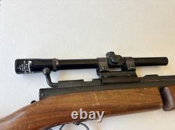 BENJAMIN FRANKLIN Model 347.177 Cal Pump Pellet Rifle WORKING USA Glenfield 4x