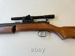 BENJAMIN FRANKLIN Model 347.177 Cal Pump Pellet Rifle WORKING USA Glenfield 4x