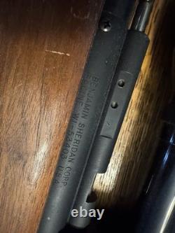 BENJAMIN SHERIDAN C9 Series 5mm Caliber Pellet Air Rifle Blue Streak #7955