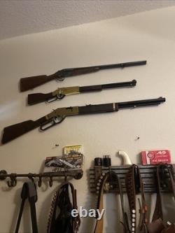 Barra Cowboy Golden BB/Pellet Air Rifle Lever Action. 177 With New Black VISM