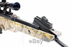Bear River Hunting Air Rifle TPR 1200 Airgun + Scope. 177 Pellet Gun 1350 fps