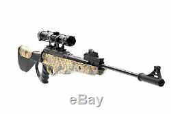 Bear River Hunting Air Rifle TPR 1200 Airgun with Scope. 177 Pellet Gun 1350 fps