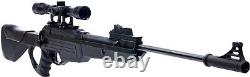 Bear River TPR 1200 Suppressed. 177 BB Pellet Hunting Air Rifle Airgun with Scope