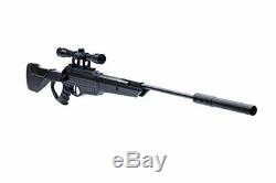 Bear River TPR 1300 Air Rifle with Suppressor Scope 0.77 Cal Silencer 1350 FPS New