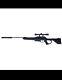 Bear River Tpr 1300 Suppressed. 177 Pellet Hunting Air Rifle Airgun With Scope
