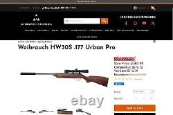 Beautiful Weihrauch HW30S in. 177 or. 22 SALE PRICE IN DESCRIPTION
