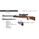 Beeman 10622gp Dual Caliber Gas Ram Air Rifle With 6x40mm Scope (. 177 &. 22 Cal.)