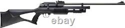 Beeman 1085 QB II. 177 Caliber CO2 Pellet 12 Shot Air Rifle, Black Polymer Stock