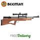Beeman 1357 Brown Hardwood Stock. 177 Caliber Pellet Pcp Air Rifle Withscope