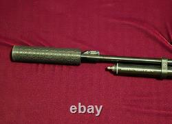 Beeman Chief. 22 cal CV scope, buck rail suppressor and hand pump included