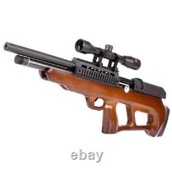 Beeman Commodore. 22 Caliber Pellet PCP Air Rifle Hardwood ambidextrous thumb